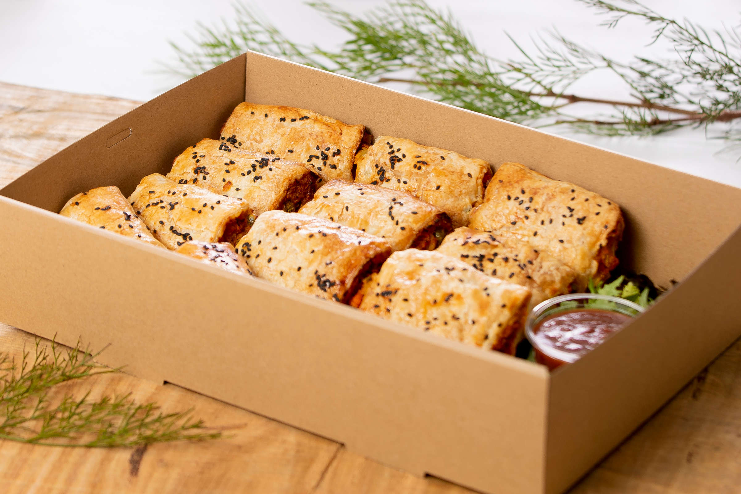 Savoury rolls with tomato relish. Photo: Richard Jupe.