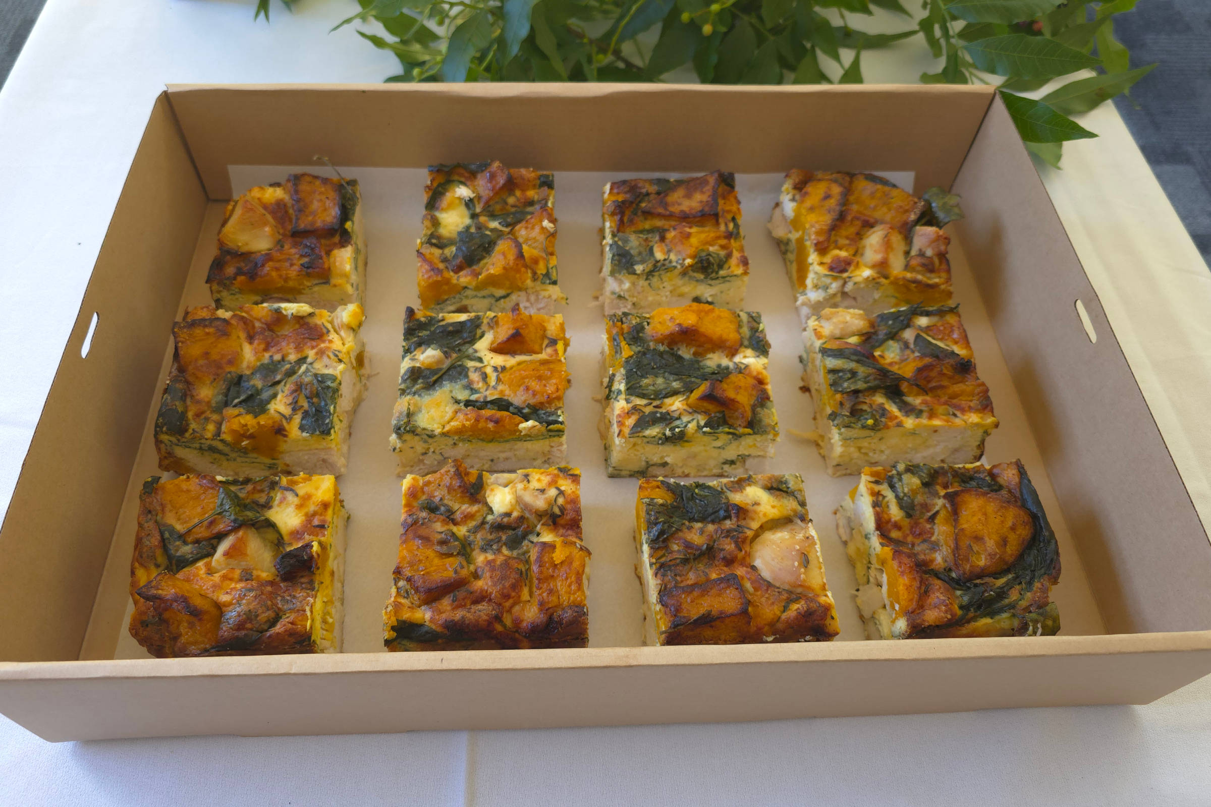 Frittata box. Credit: The Pickled Pear.
